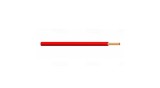 H07V-K 1&times;16 mm&sup2; conductor flexibil din cupru torsadat &ndash; roșu, 450/750 V 1m