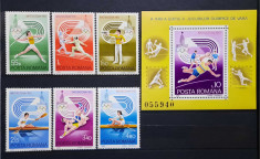 Timbre 1980 Jocurile Olimpice de Vara - Moscova MNH foto