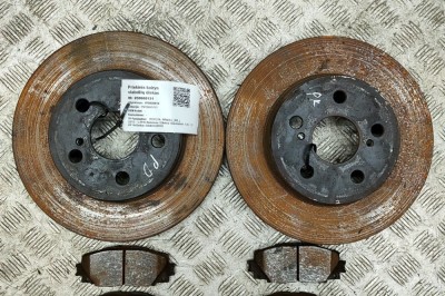 Set disc de fr&amp;acirc;nă față TOYOTA PRIUS _W5_ 2016 OEM: 43512-47060,4351247060,04465-47080,0446547080 30666131 foto