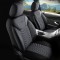 Set Huse Scaune Auto pentru Skoda Scala - Panda Paris, negru gri, 11 piese