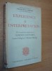 Natural Religion and Christian Theology Experience and Interpretation Gifford Lectures 1952 / Charles E. Raven