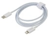 Cablu Apple Lightning la USB C 1m alb 20W, Baseus