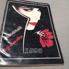 ALMANAH AGENDA 1995 /FORMAT MARE /187 PAG