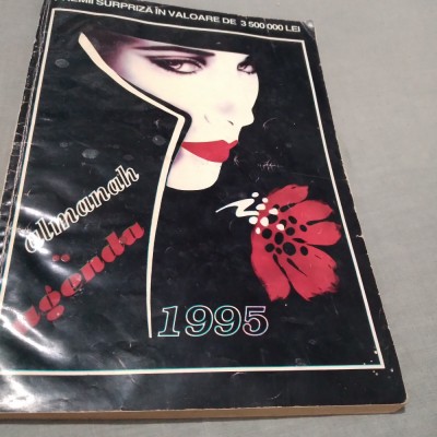 ALMANAH AGENDA 1995 /FORMAT MARE /187 PAG foto