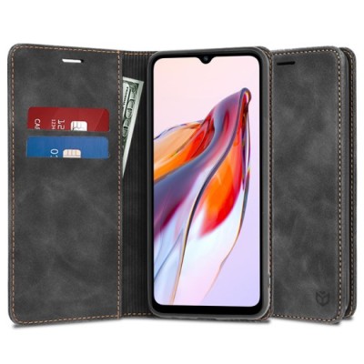 Husa pentru Xiaomi Redmi 12C - Techsuit Confy Cover - Black foto