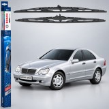 Cumpara ieftin Ștergătoare Mercedes-Benz C-Class W203 2000&ndash;2003 | Twin Spoiler 801S &ndash; BOSCH
