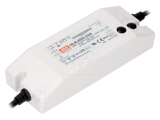 Alimentator LED 60W 24V 2,5A IP64