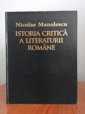 Nicolae Manolescu, Istoria critică a literaturii rom&acirc;ne. 5 secole de literatură