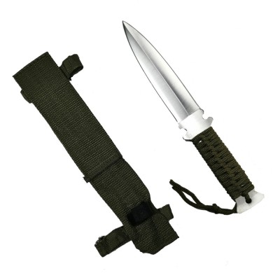 Cutit, otel inoxidabil, argintiu, Knife for the Jungle, 26 cm, teaca cadou foto