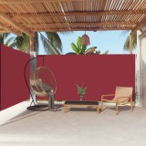 Gossi copertina laterala retractabila, rosu, 180x600 cm