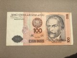 Peru 100 Intis 1987