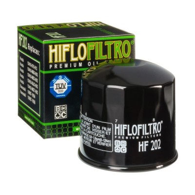 Filtru ulei Hiflofiltro HF202 - Honda CBR-NV-VF-VFR-VF-VT 400-500-700 - CBX-VF-VT 750 - VF-VF 1000-1100 - Kawasaki EX-EN 400-500 foto