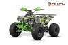 ATV Electric Copii NITRO EcoWarrior SPORT 1500W 60V 20Ah, Diferential, Grafiti Verde, Hollicy, 150kg, 30km/h
