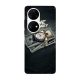 Husa compatibila cu Huawei Mate 40 Pro model Time is money, Silicon, TPU, Viceversa