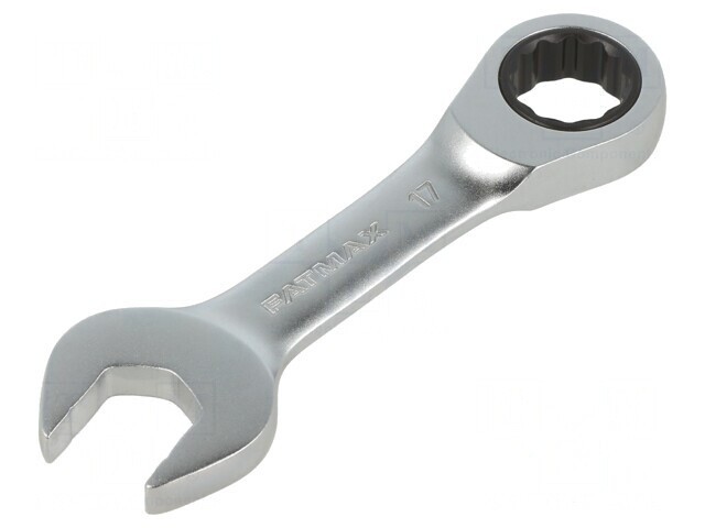 Cheie Combinată 17mm Oțel Crom-Vanadium Scurtă