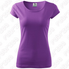 Tricou de dama model Pure cambrat foto