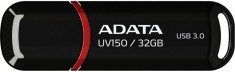 MEMORIE USB 3.2 ADATA 32 GB, cu capac, carcasa plastic, negru, &quot;AUV150-32G-RBK&quot; (timbru verde 0.03 lei)