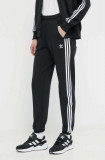 Cumpara ieftin Adidas Originals pantaloni de trening din bumbac culoarea negru, cu imprimeu IB7457