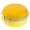 Caserolă Sandwich, Model Burger, 4 Compartimente, Tac&acirc;muri Incluse, Capacitate 350ml, Multicolor