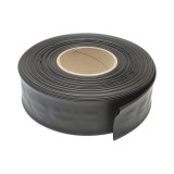 Tub termocontractabil negru 50 mm, rola 50 m pentru cabluri