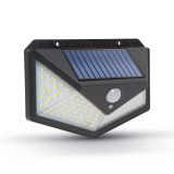 Reflector solar cu senzor de miscare &ndash; perete &ndash; 136 LED
