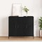 Bufet Stejar negru 90 x 34 x 80 cm Lemn compozit