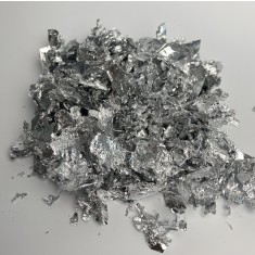 Fulgi foita schlagmetal, Argintiu 5gr