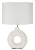 Mauro Ferretti Lampă De Masă Alb cm 28,5X15X43 | Aosom Romania