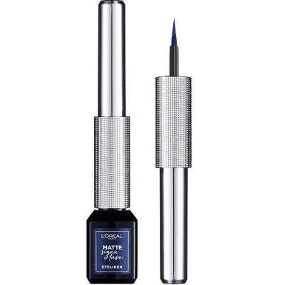 Tus de Ochi Metalizat, Loreal, Signature Metal Eyeliner, 11 Navy Signature foto