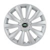 Set 4 Capace Roti, potrivite jantelor de R16, pentru Land Rover, model delta cromat, Autohelix MSA