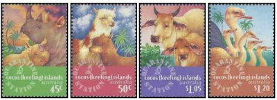 Cocos (Keeling) Islands 1996 - Cocos Quarantine Station, animale foto