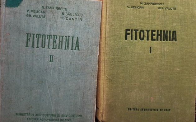 N. Zamfirescu - Fitotehnia, 2 vol. (1956)