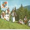 #carte postala-MARAMURES-Chipuri si port popular