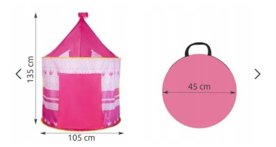 Cort material textil roz pentru fetite foto