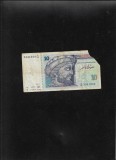 Tunisia 10 dinari 1994 seria3341024 colt lipsa