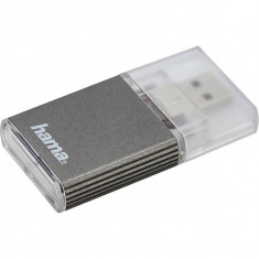Card reader Hama 124024 USB 3.0 Grey foto