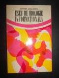 Victor Sahleanu - Eseu de biologie informationala (1973, editie cartonata)