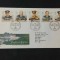 Anglia 1986 - 50 de ani de la Air Force Regala, serie pe FDC