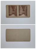 Fotografie stereoscopica de colectie, Atelier anonim, Interiorul Domului din Speier, Germania, Europa, 1890