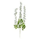 Cumpara ieftin Set 12 flori artificiale albe verzi (12) 30x12x110 cm