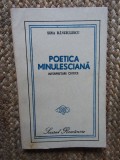 Sina Danciulescu - Poetica minulesciana. Interpretari critice