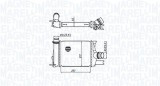 MAGNETI MARELLI 351319205390 Intercooler, compresor