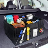 Organizator portbagaj auto cu 9 buzunare, 55 x 38 x 26cm, culoare neagra FAVLine Selection, Oem