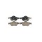 Set placute frana punte fata Renault Laguna 2 (Bg0/1) 2001-2007, Laguna 3 (Bt0/1) 2007-2015, Megane 1, 1995-2002; Twingo 2 (Cn0) 2007-2014, Wind (E4m