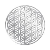 Cumpara ieftin Oglinda Acrilică Decorativă Autoadezivă - FLOAREA VIETII - 600 x 600 x 2 mm
