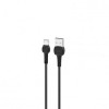 CABLU DE DATE SI INCARCARE XO-NB132, USB LA TYPE-C, 2A, 1M, NEGRU BLISTER