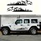 Set 2 stickere autoadezive pentru vehicule Off Road, model &quot;Forest &amp;