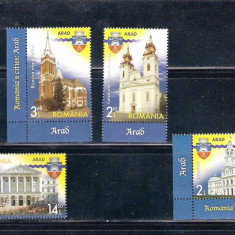 ROMANIA 2014 - ORASELE ROMANIEI - ARAD, MNH - LP 2011