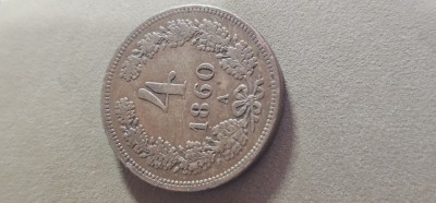 4 kreuzer 1860 A foto