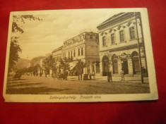 Ilustrata Odorheiul Secuiesc -Bdul Kossuth 1917 Ed.Dragoman foto